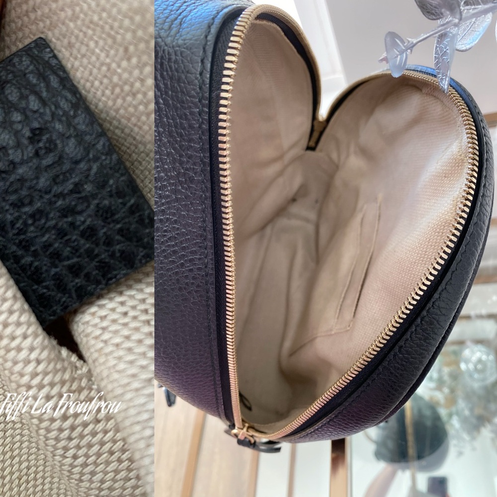 Authentic Gucci Black Leather Backpack - Picture 16 of 16